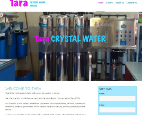 tara ice and water